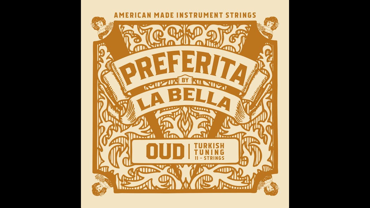 La Bella Preferita Oud Strings - Item OU-PT Turkish Tuning