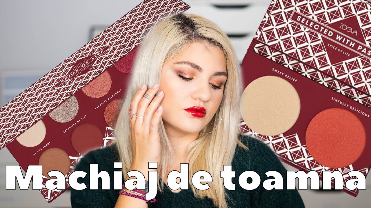 Machiaj de toamna cu ZOEVA SPICES