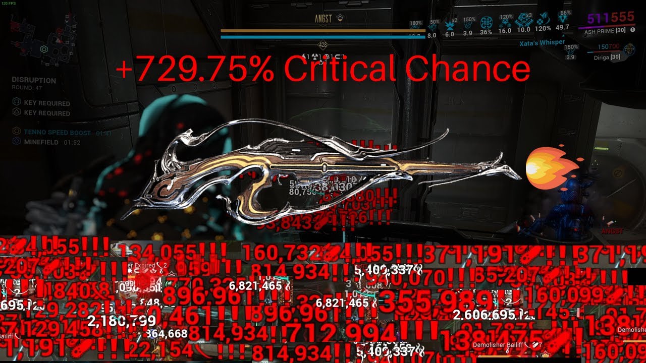 (Patched) It's Phenmor but with 729.75% Critical Chance | Phenmor Build | Primary Acuity | Warframe