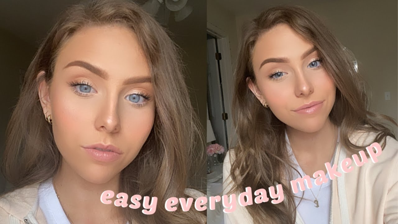 natural everyday makeup for school | get ready with me