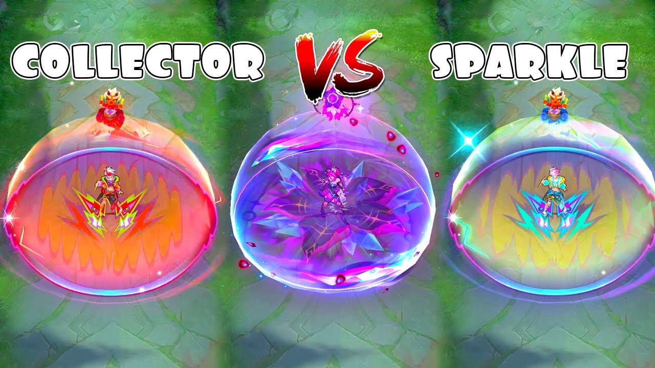 Melissa Collector VS Sparkle Skin Comparison
