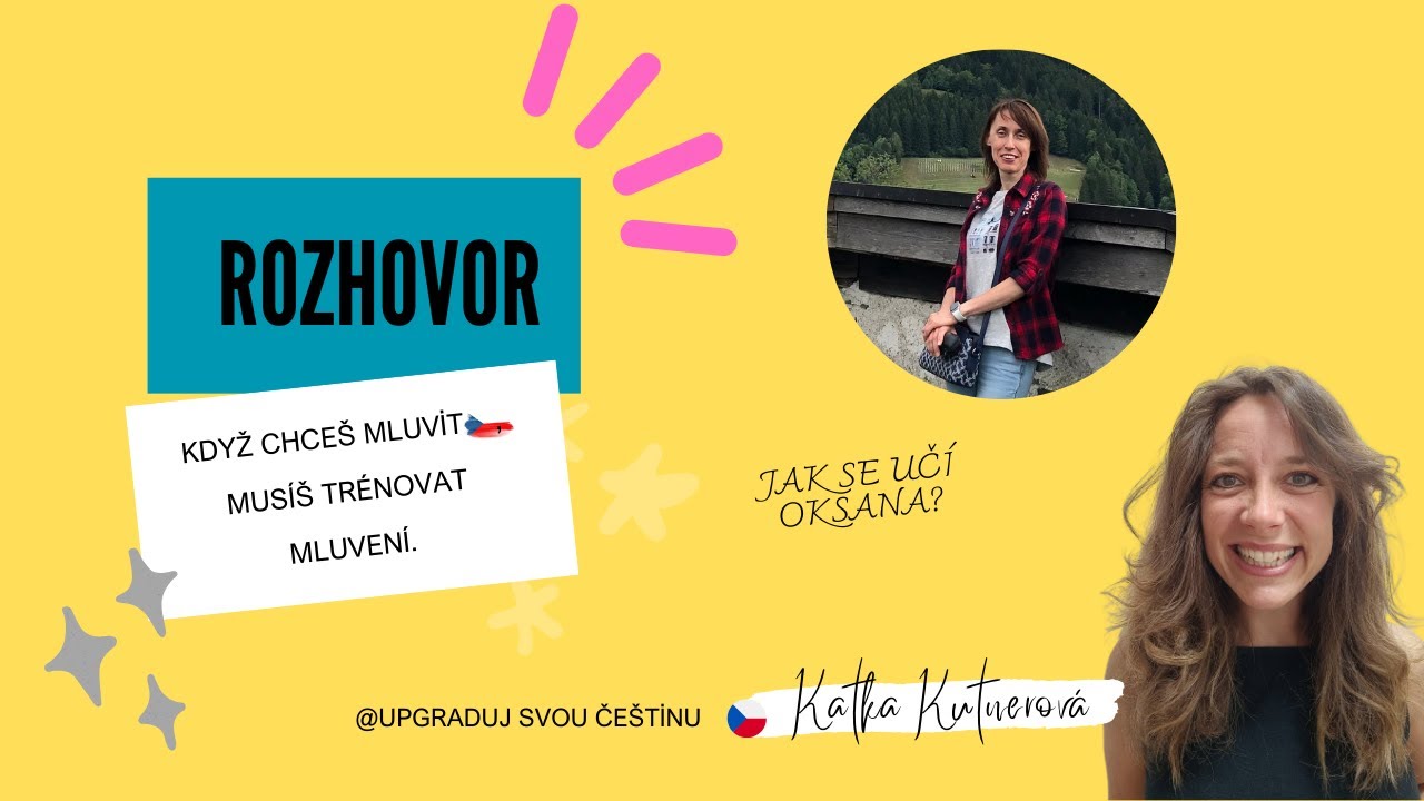 Klub HEZKY ČESKY  rozhovor s Oksanou