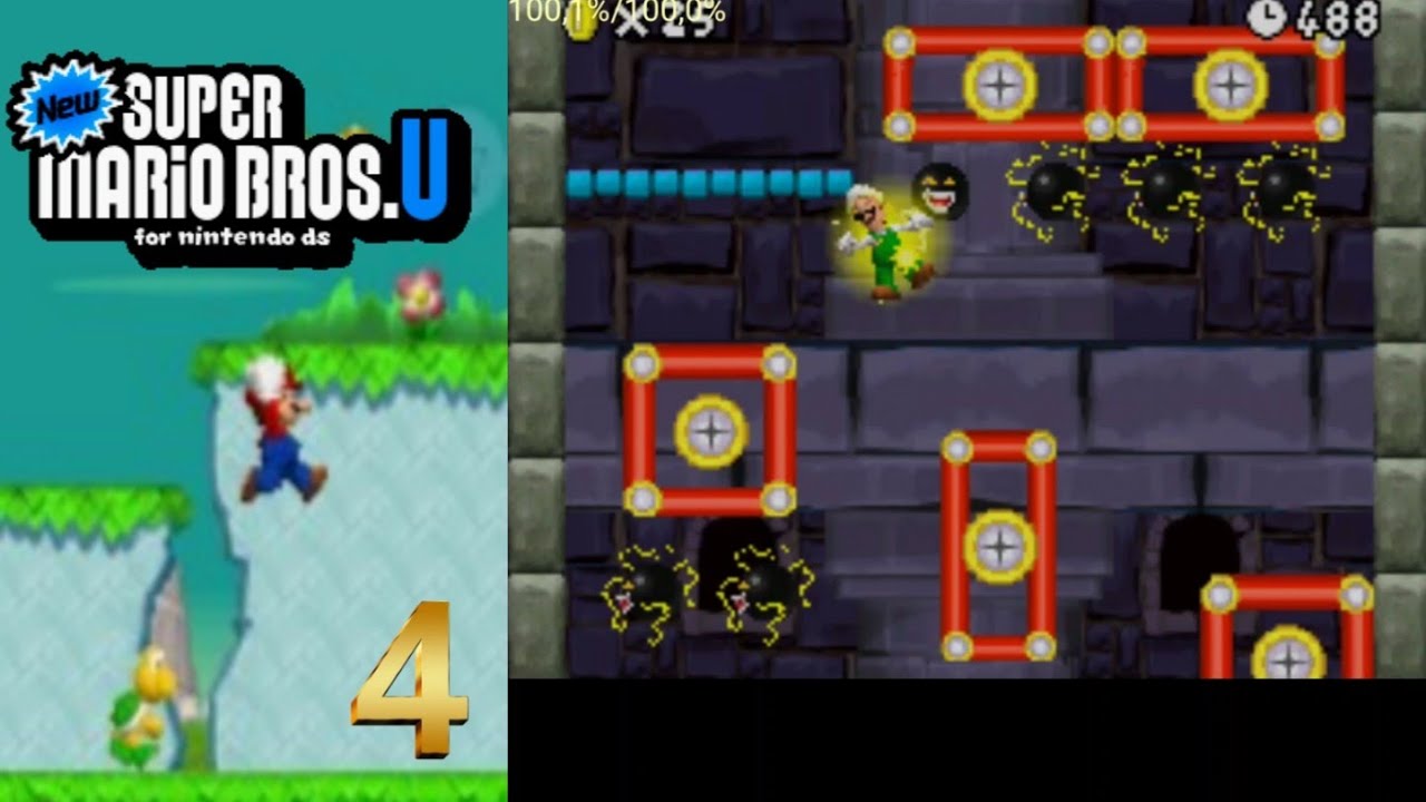 New Super Mario Bros U Ds ep 4 100%