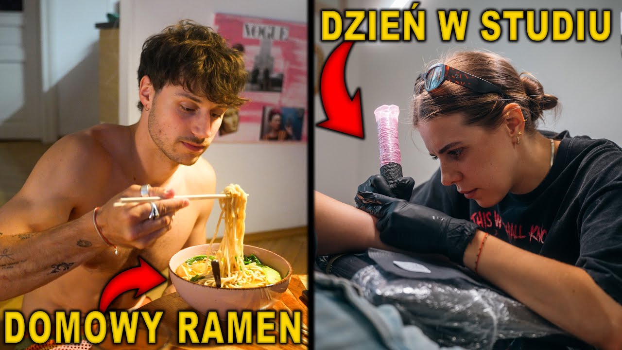 NASZ DZIEŃ! ROBIMY RAMEN 🍜 | VLOG