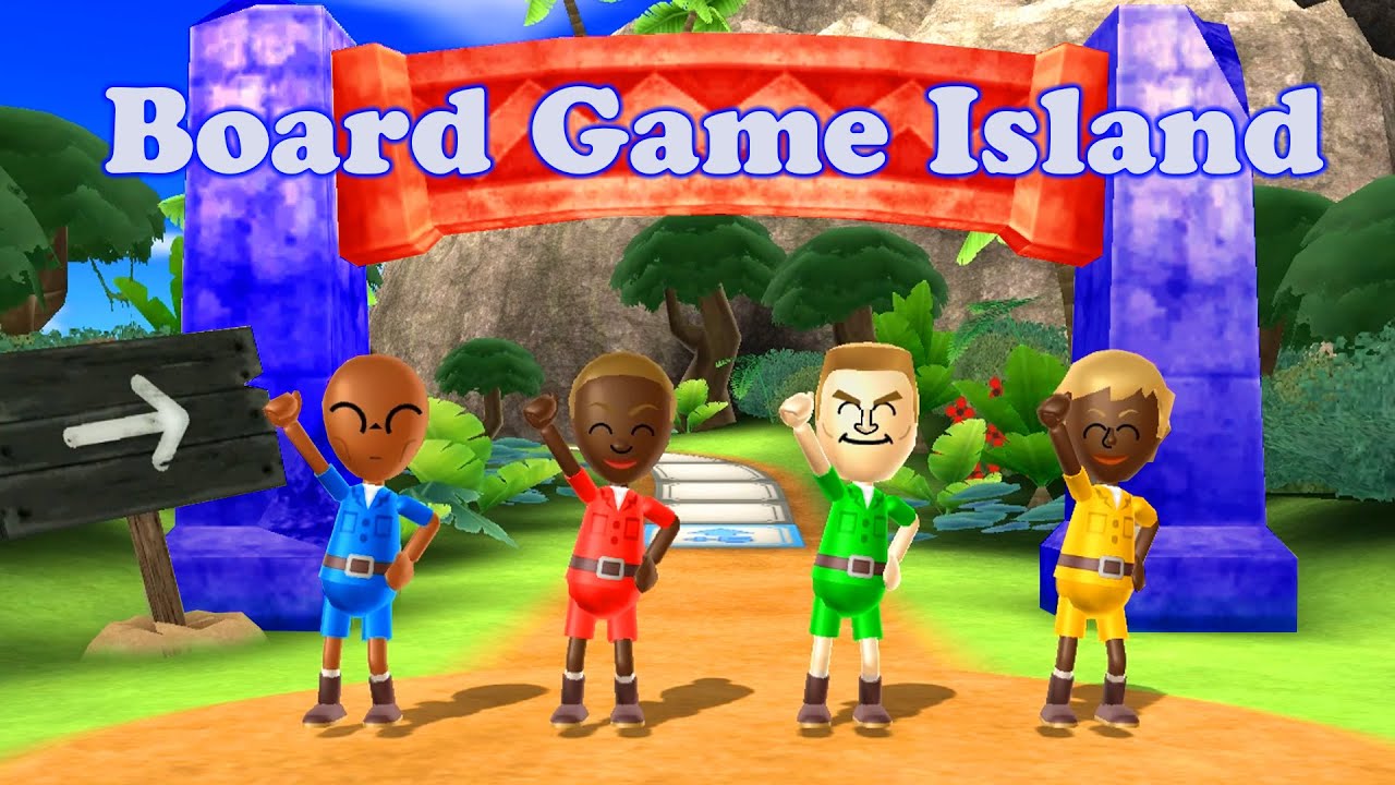 Wii Party Board Game Island Play as Spider  -Man (Master Difficulty)