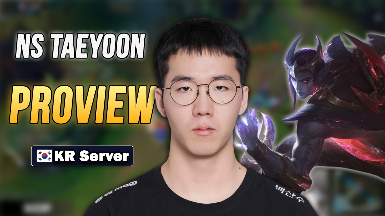 Taeyoon Korean Challenger | Aphelios &middot; Ezreal | ADC Proview | Patch 26.05