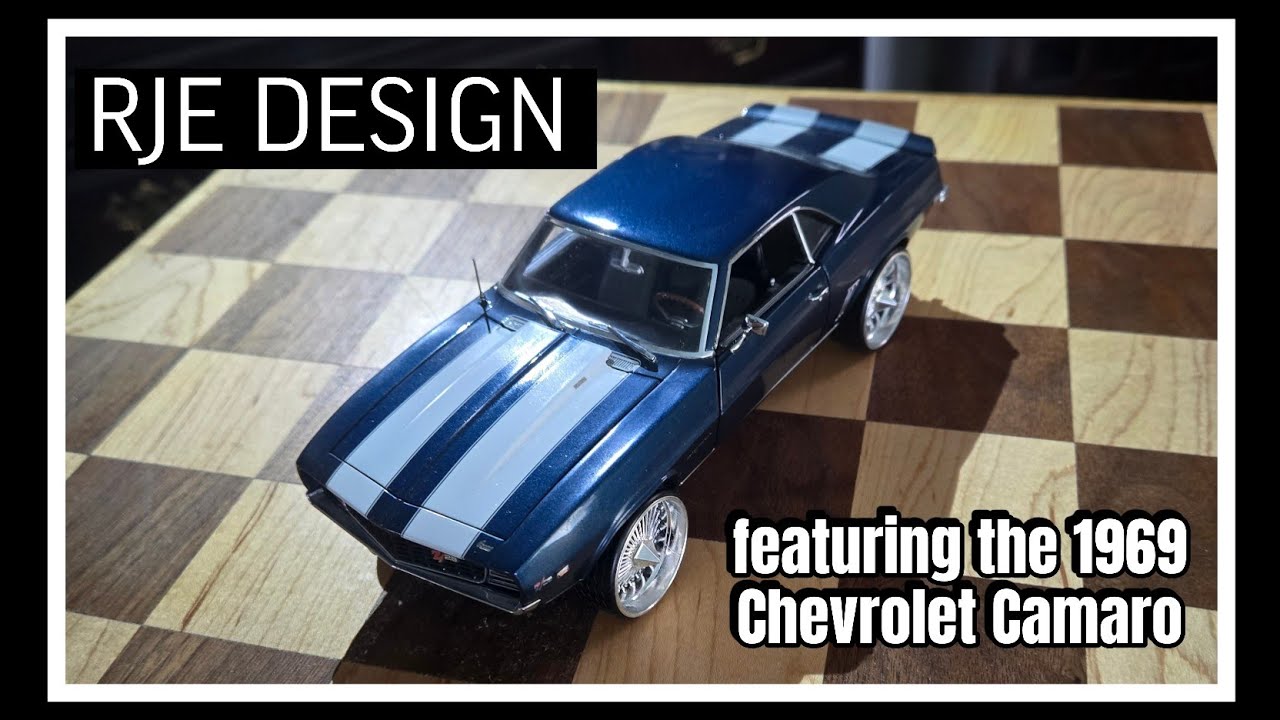 CUSTOM MODEL DESIGN, 1969 CAMARO, 1961 CHEVROLET LOWRIDER, 1963 CORVETTE 