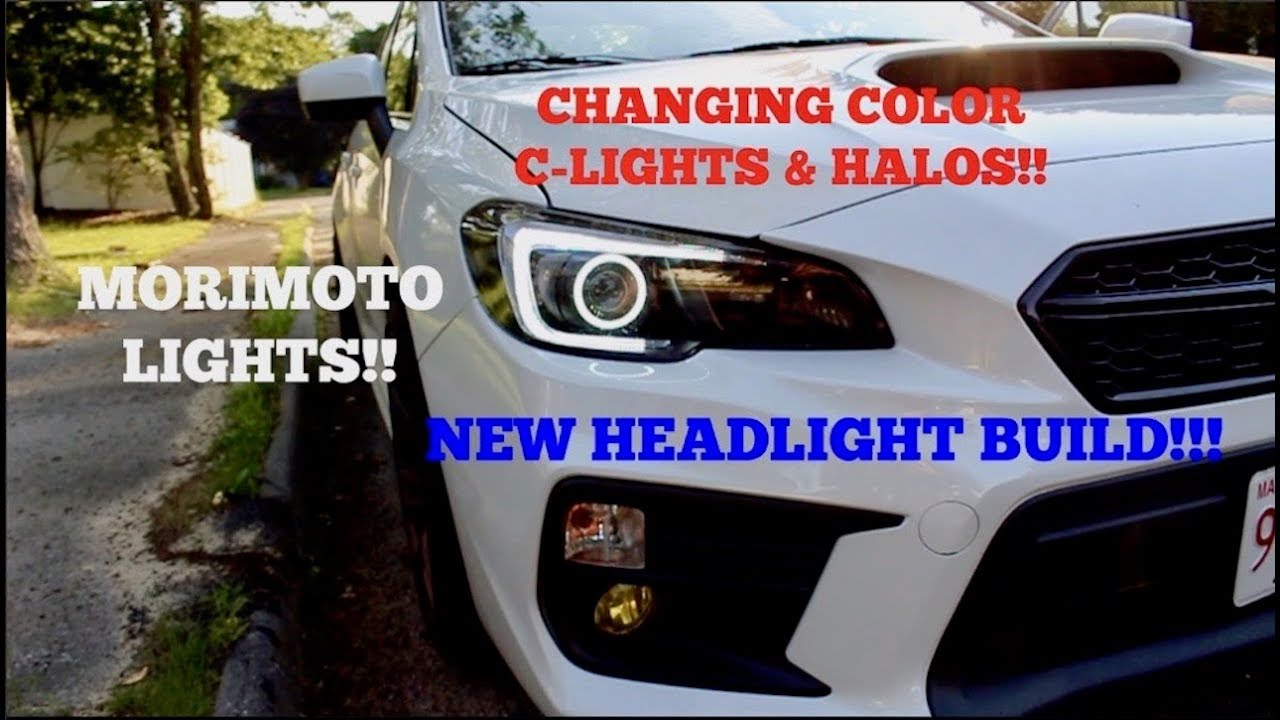Installing Morimoto C-Lights & Halos!! // Rebuilding my stock headlights