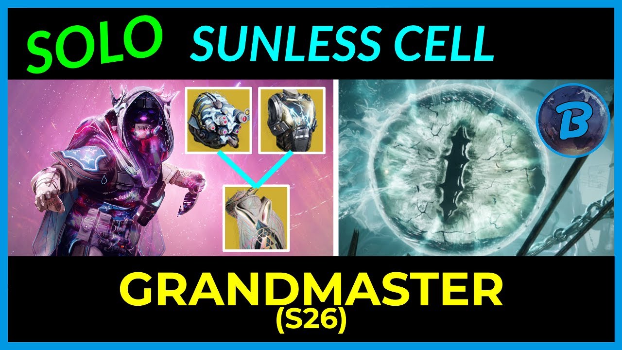 SOLO Sunless Cell - Grandmaster Nightfall (Platinum Rewards)
