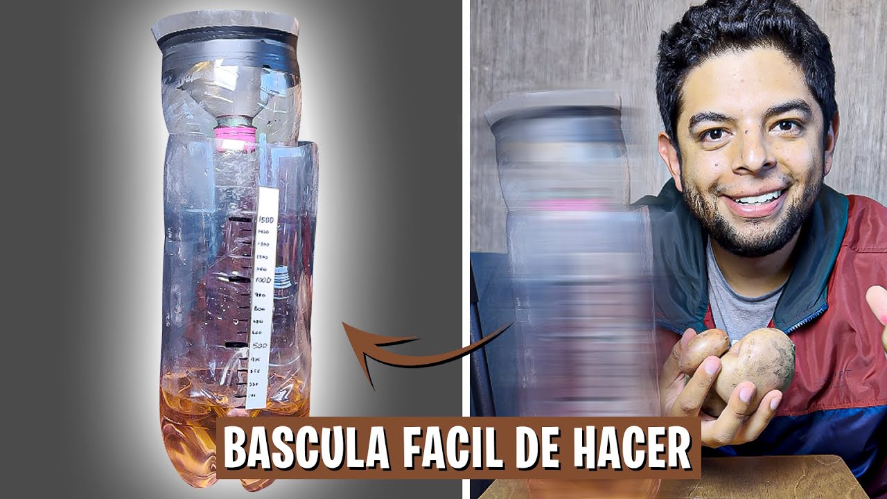 C&oacute;mo Hacer Una B&aacute;scula O Balanza Con Botellas &iquest;Funcionar&aacute;? ⚖️