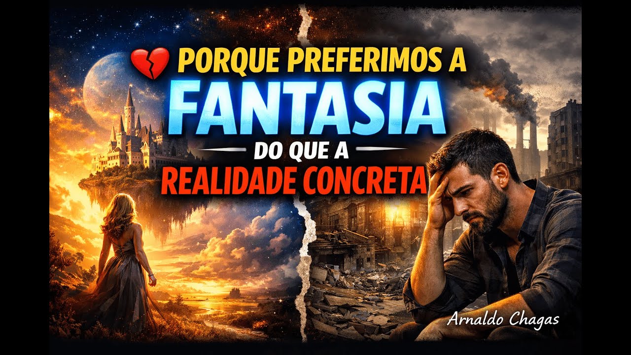 💔 PORQUE PREFERIMOS A FANTASIA DO QUE A REALIDADE CONCRETA
