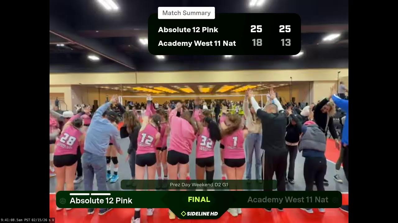 Absolute 12 Pink @ Academy West 11 Nat (2026.02.15)