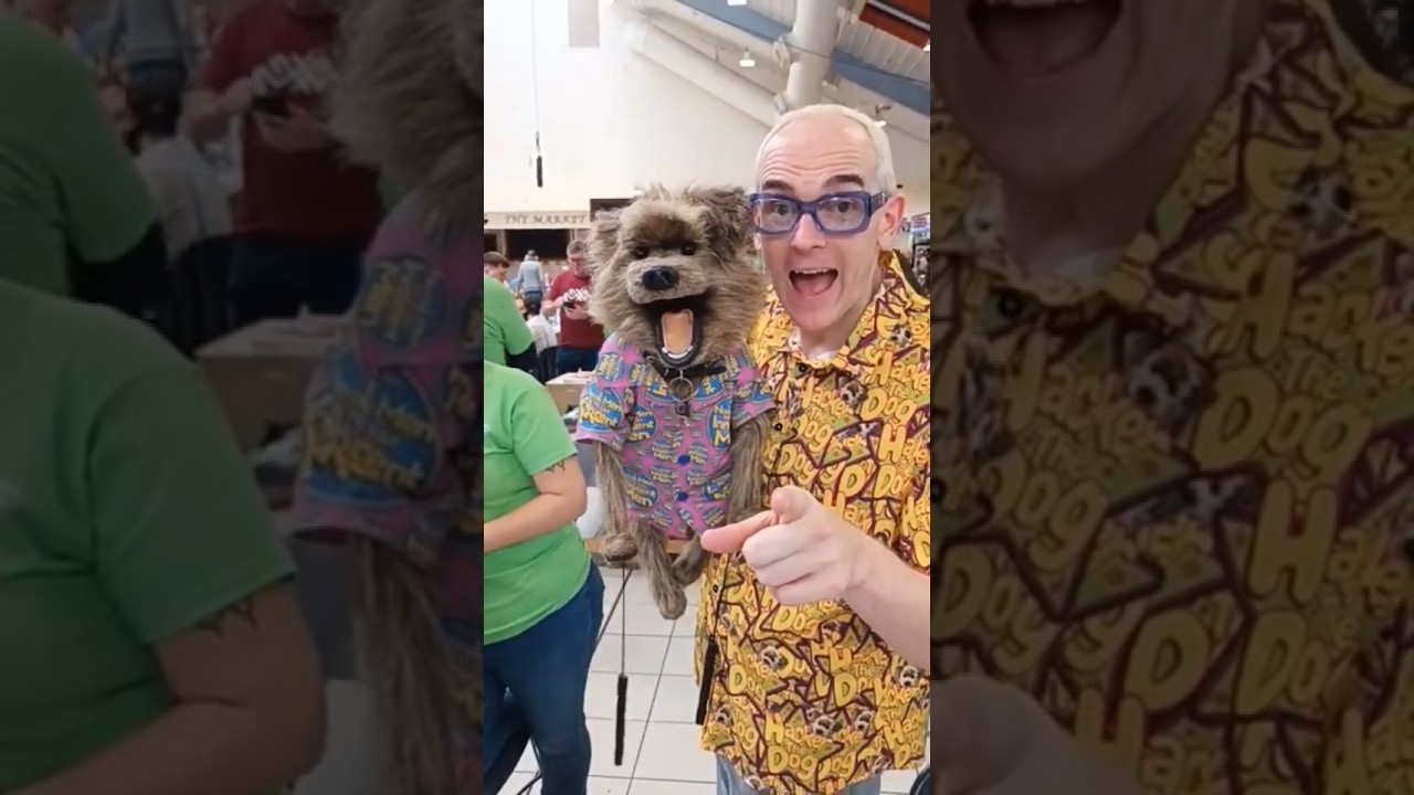 Hacker T. Dog at the Harborough Comic Con - Sun 17th Sep 2023