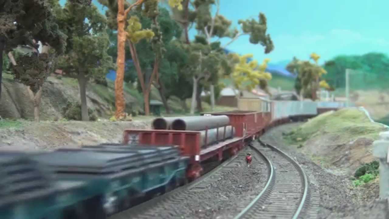 Victorian Railways Early 70s Standard Gauge Freight train.