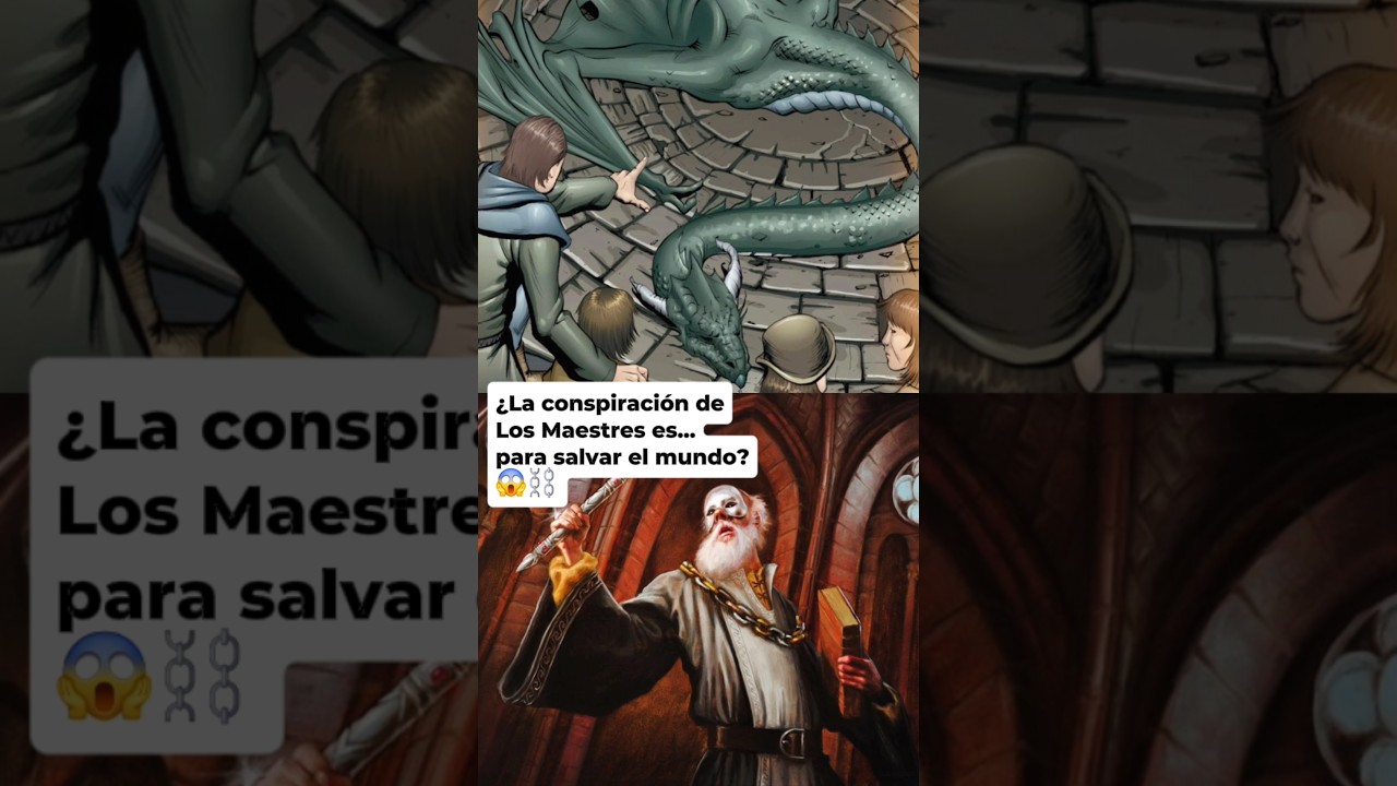 &iexcl;La conspiraci&oacute;n de los Maestres...es para salvar al mundo! 😱⛓️ #gameofthrones #Maestre #maestrealex