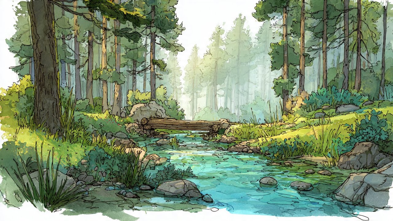 Peaceful Day Playlist 🌲 | Cozy Forest Guitar for Work & Relax, Vol. 2