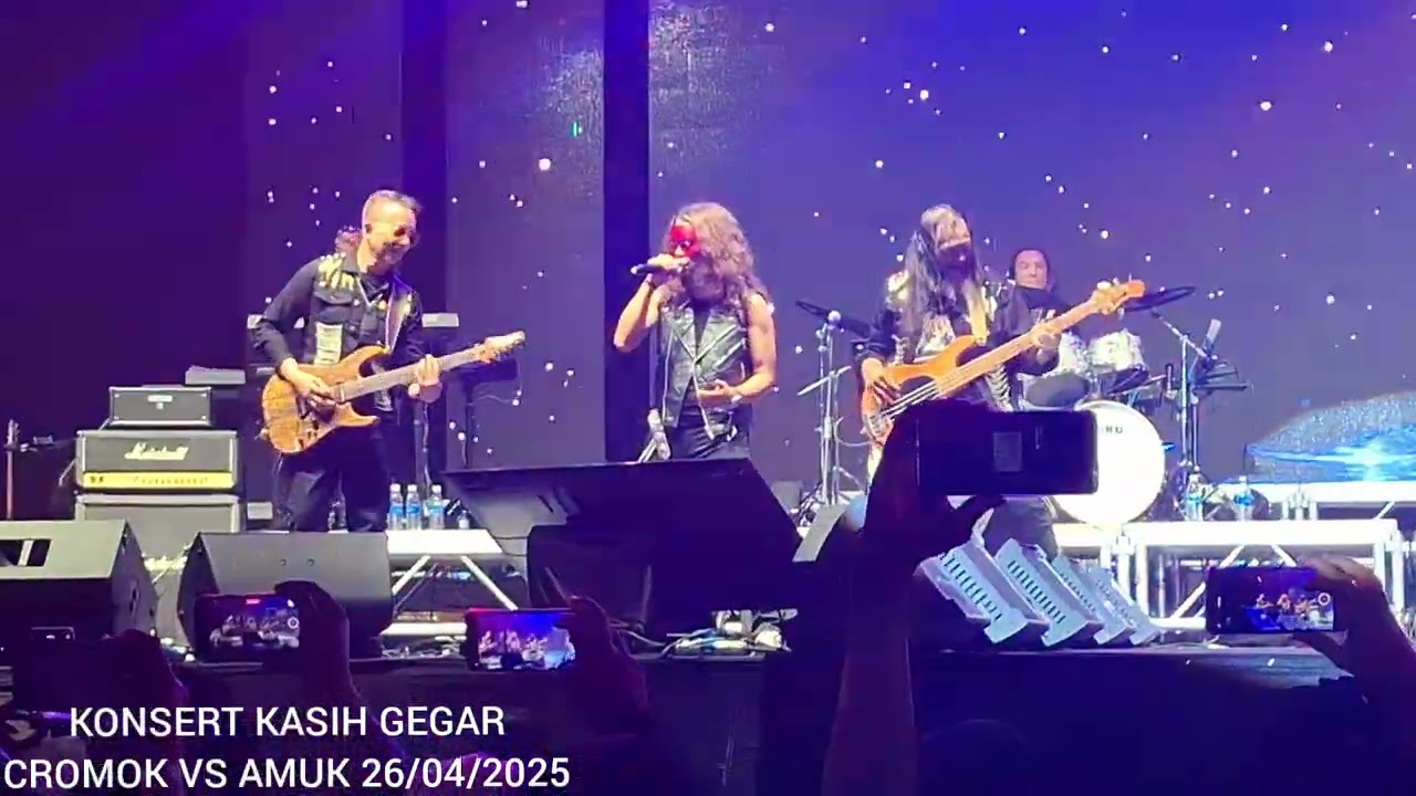 KONSERT KASIH GEGAR CROMOK VS AMUK LIVE IN ARENA NILAI APRIL 2025