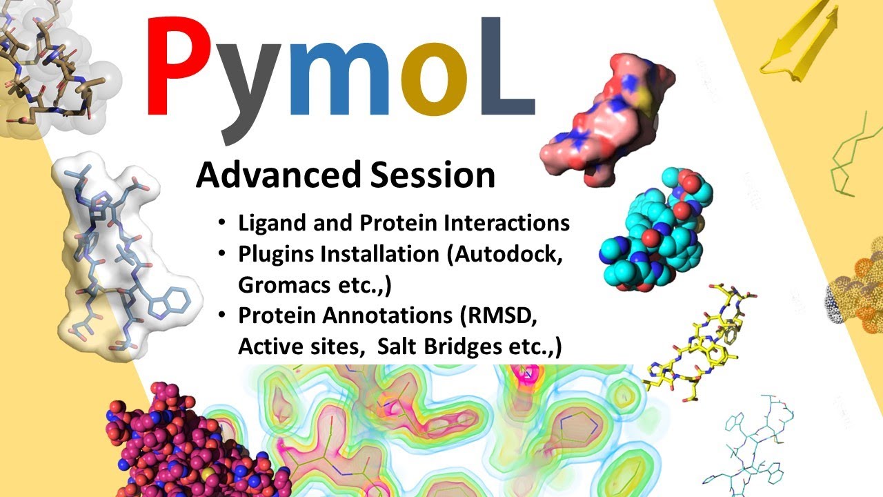 Pymol Advanced Session | Protein Ligand Interactions | Pymol Plugin Installation