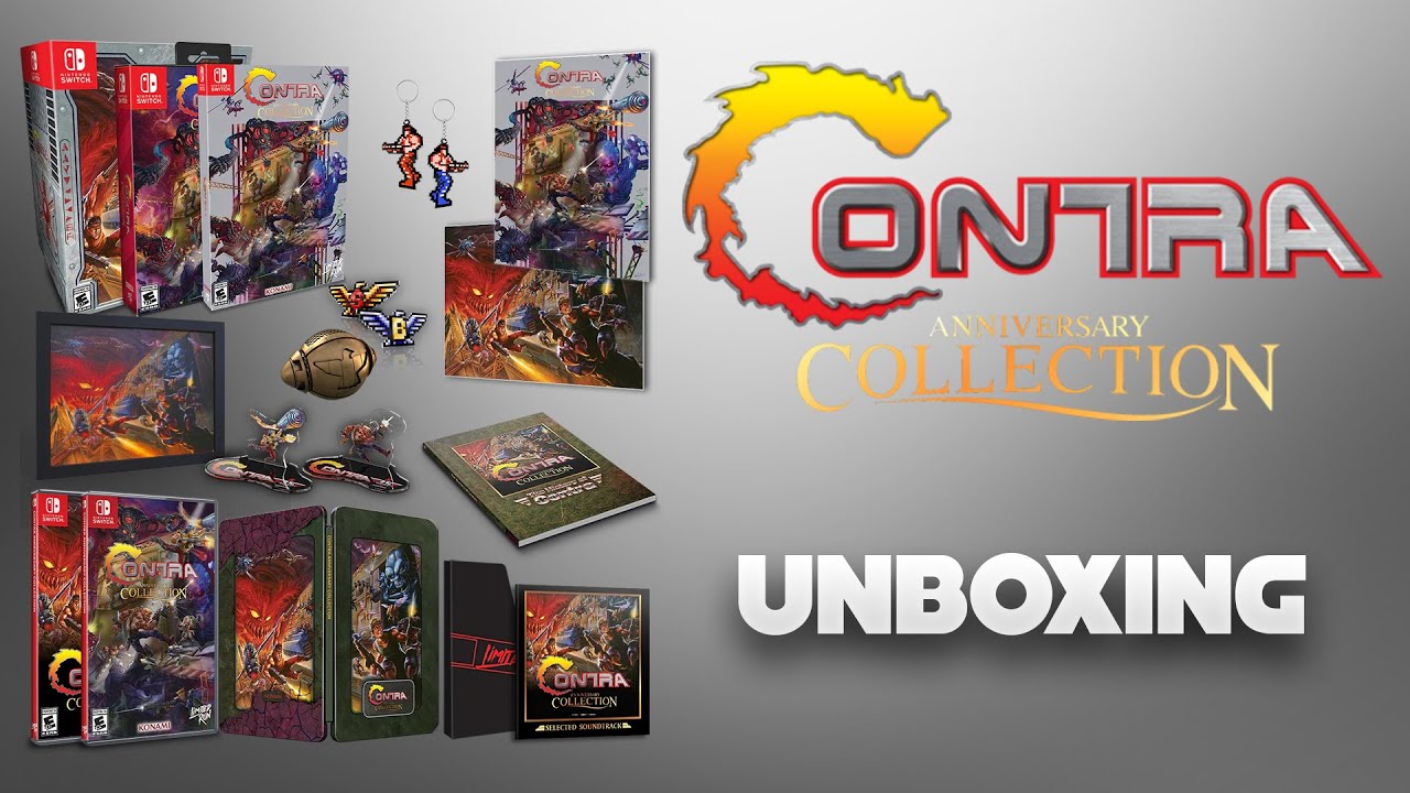 Contra Anniversary Collection Limited Ultimate Edition - Unboxing