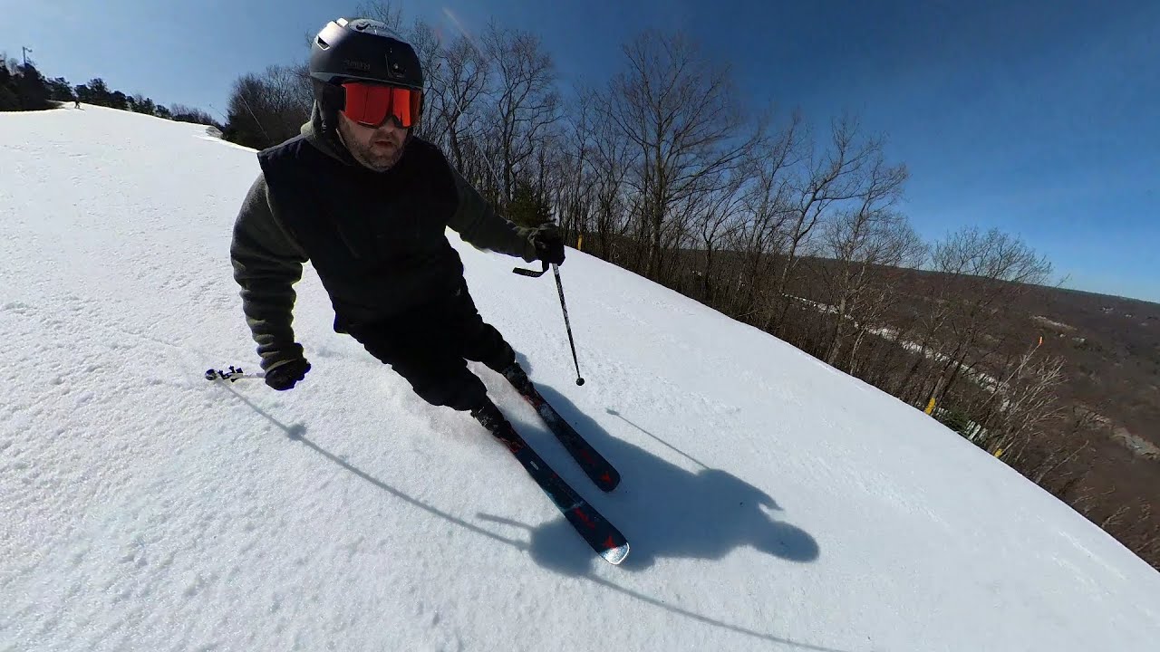 Double Black Diamond Skiing - Cliffhanger @ Camelback Mountain