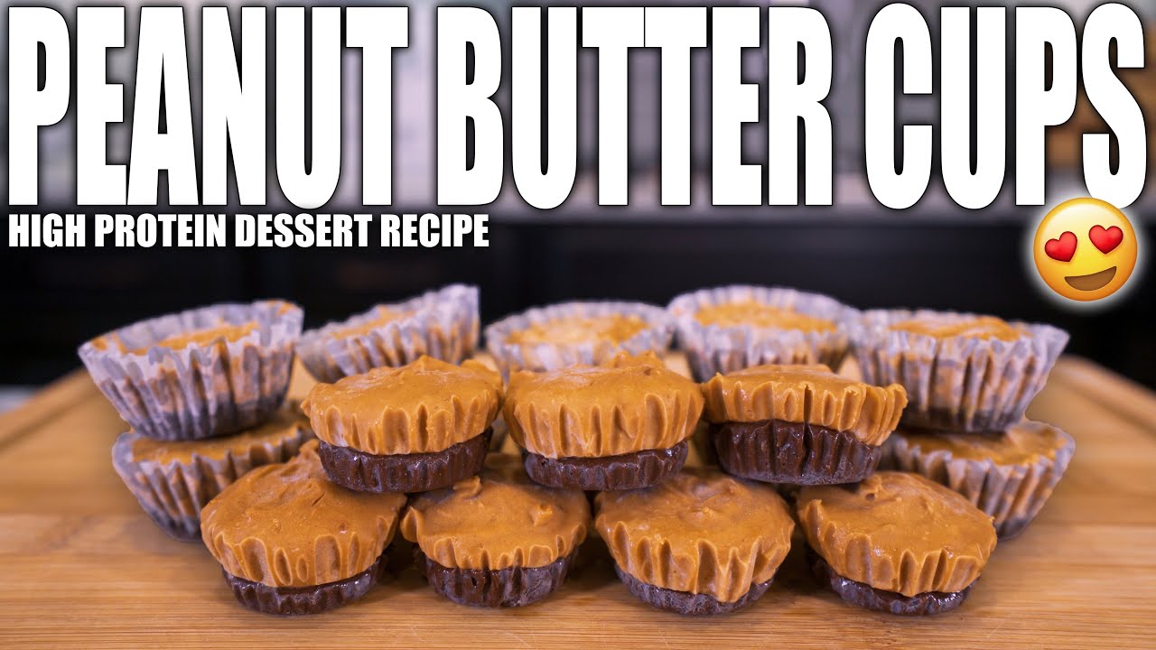 ANABOLIC PEANUT BUTTER CUPS | Simple High Protein Bodybuilding Peanut Butter Cup Recipe
