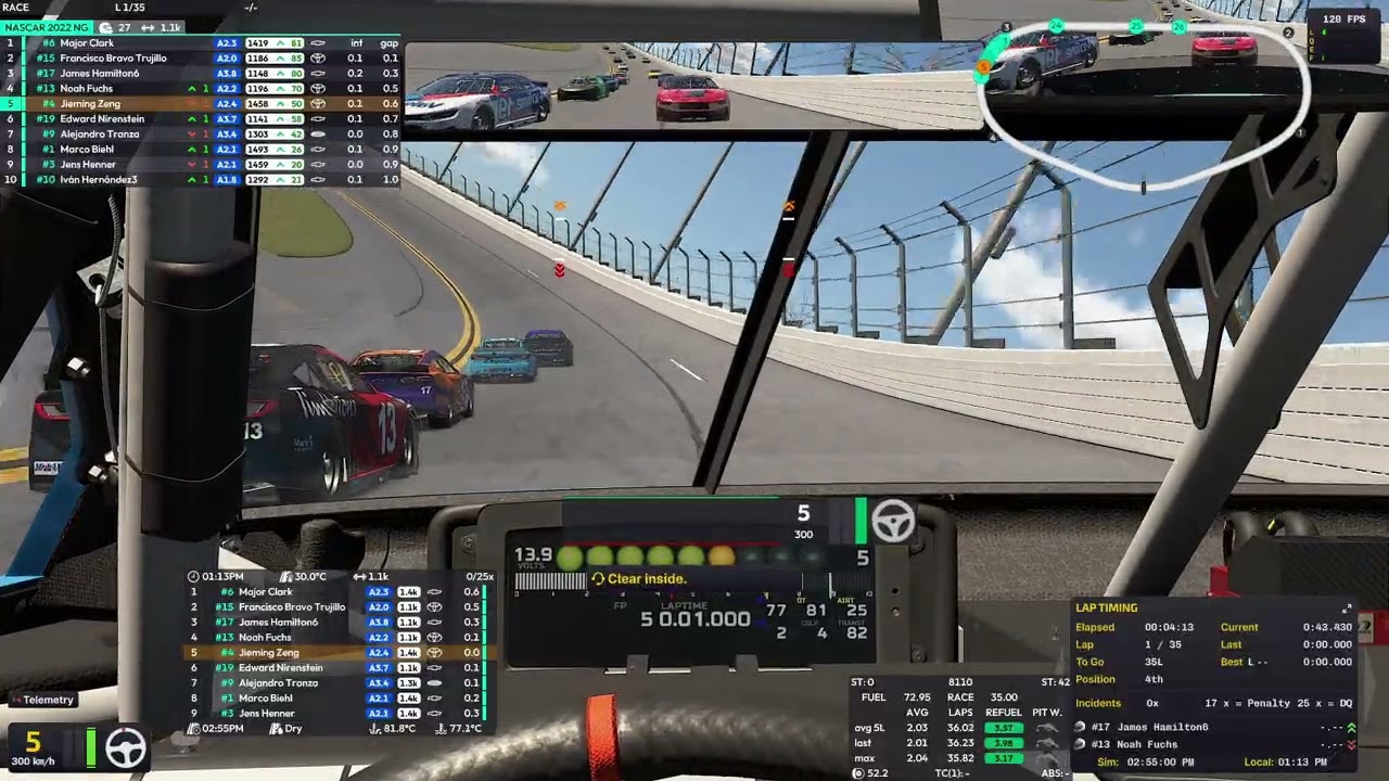Final Race before the 500 - iRacing NASCAR Class A Fixed Daytona 2026S1W9 Attempt 4