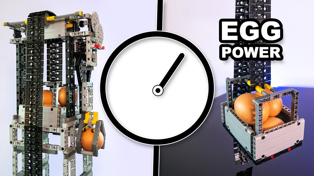 Таймер для варки яиц Lego — работает на яйцах!