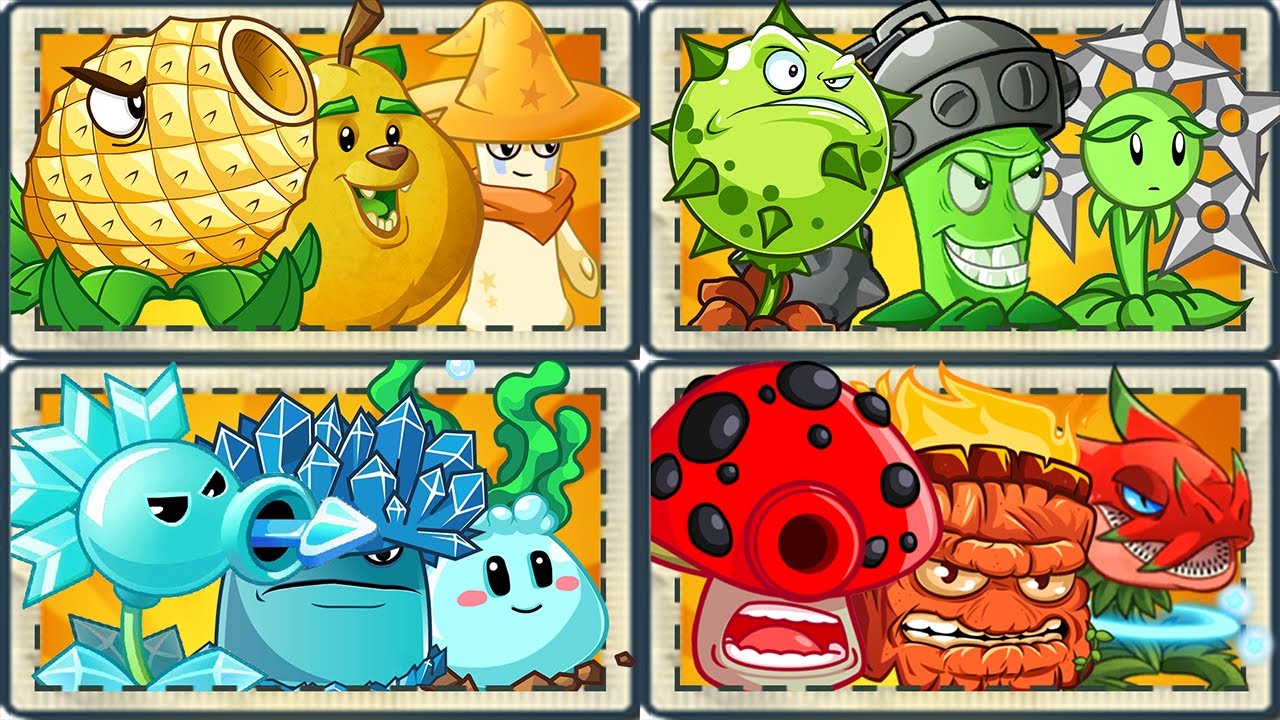 Plants Vs Zombies 2 | Team PREMIUM Plants Power-Up! vs Modern Day Gargantuar (PVZ2)
