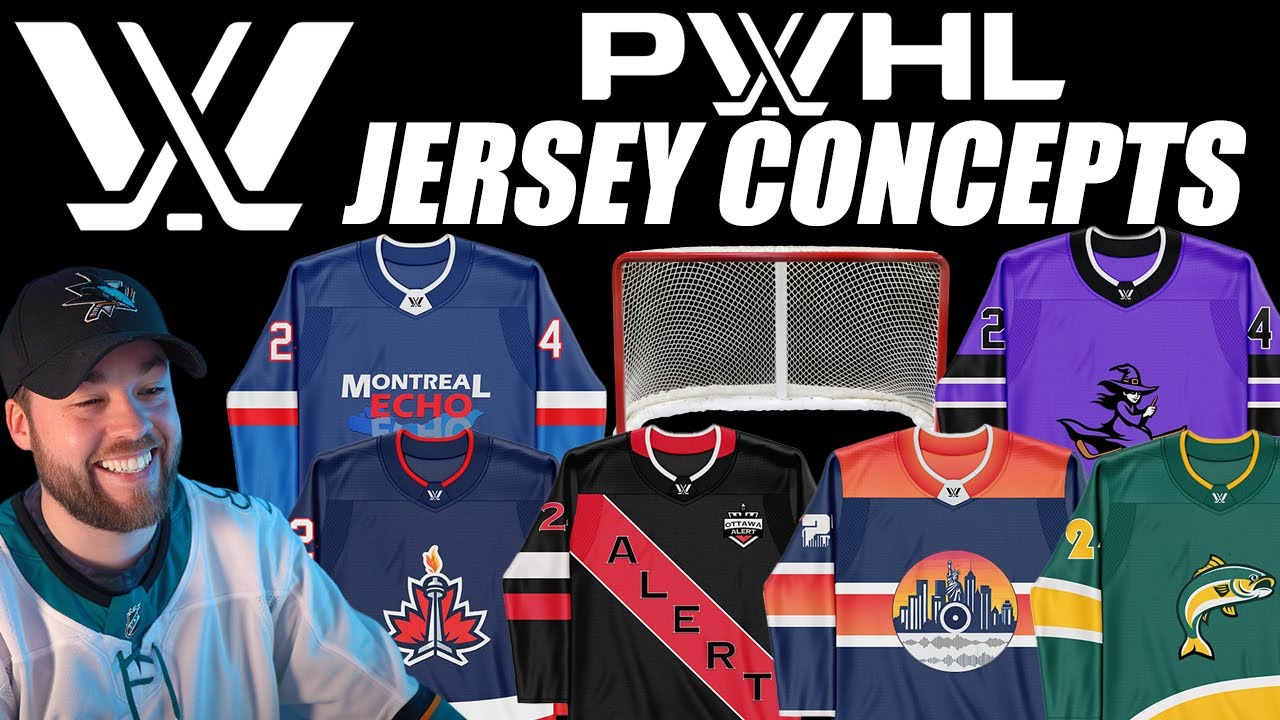 PWHL Hockey Jersey Concepts!