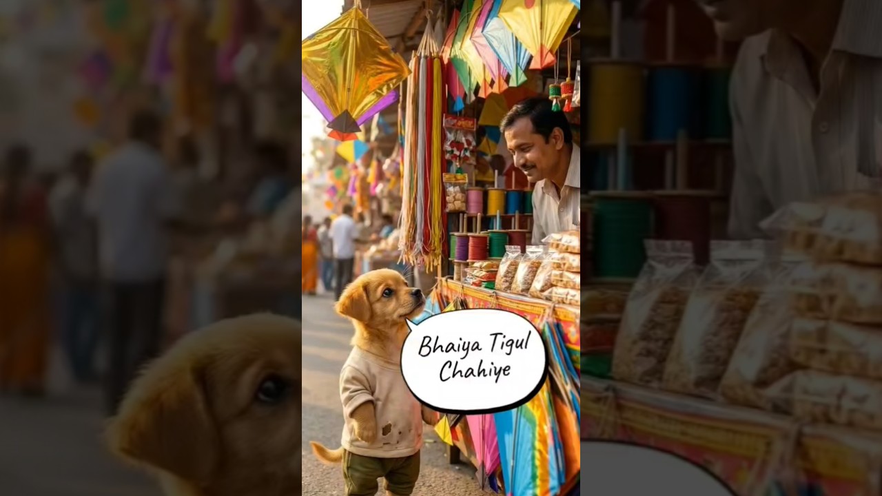 A Poor Puppy’s Makar Sankranti Journey Will Melt Your Heart | Emotional Festival Story 