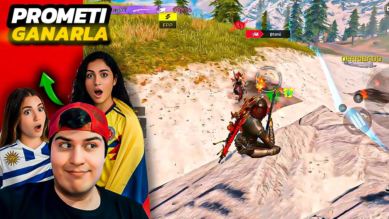 Sorprendimos a una URUGUAYA y una COLOMBIANA en Call of Duty Mobile (Quedaron en Shock)