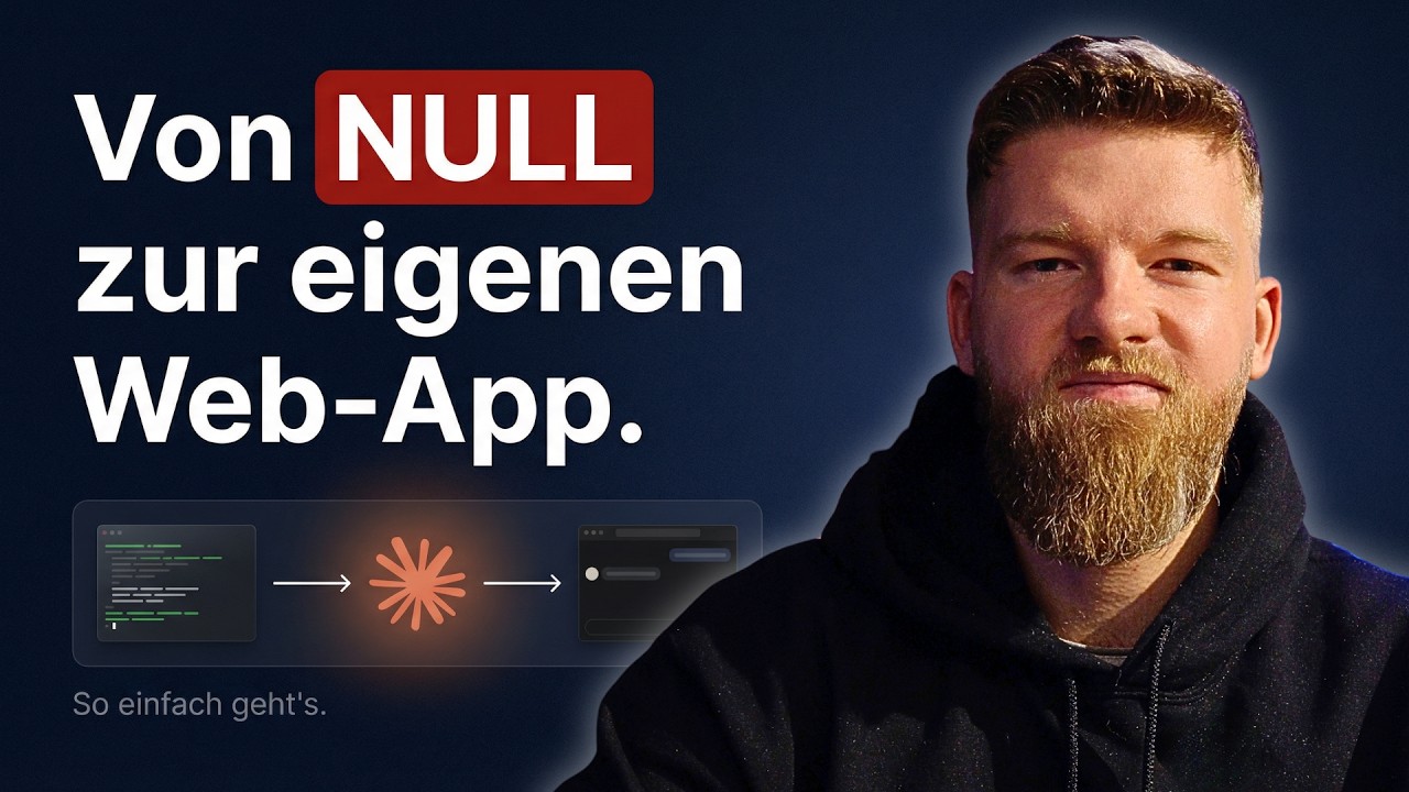 Deine eigene KI Web-App bauen mit Claude Code: auch OHNE technischen Hintergrund