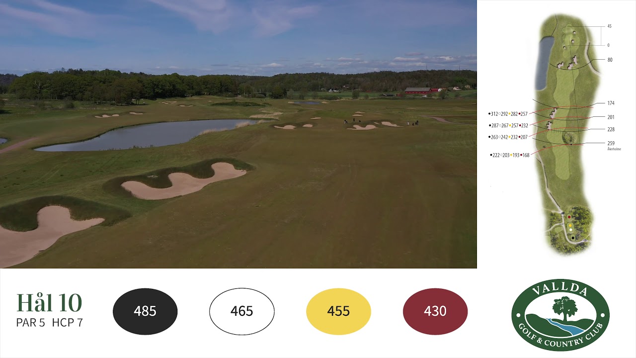H&aring;l 10 Vallda Golf & Country Club