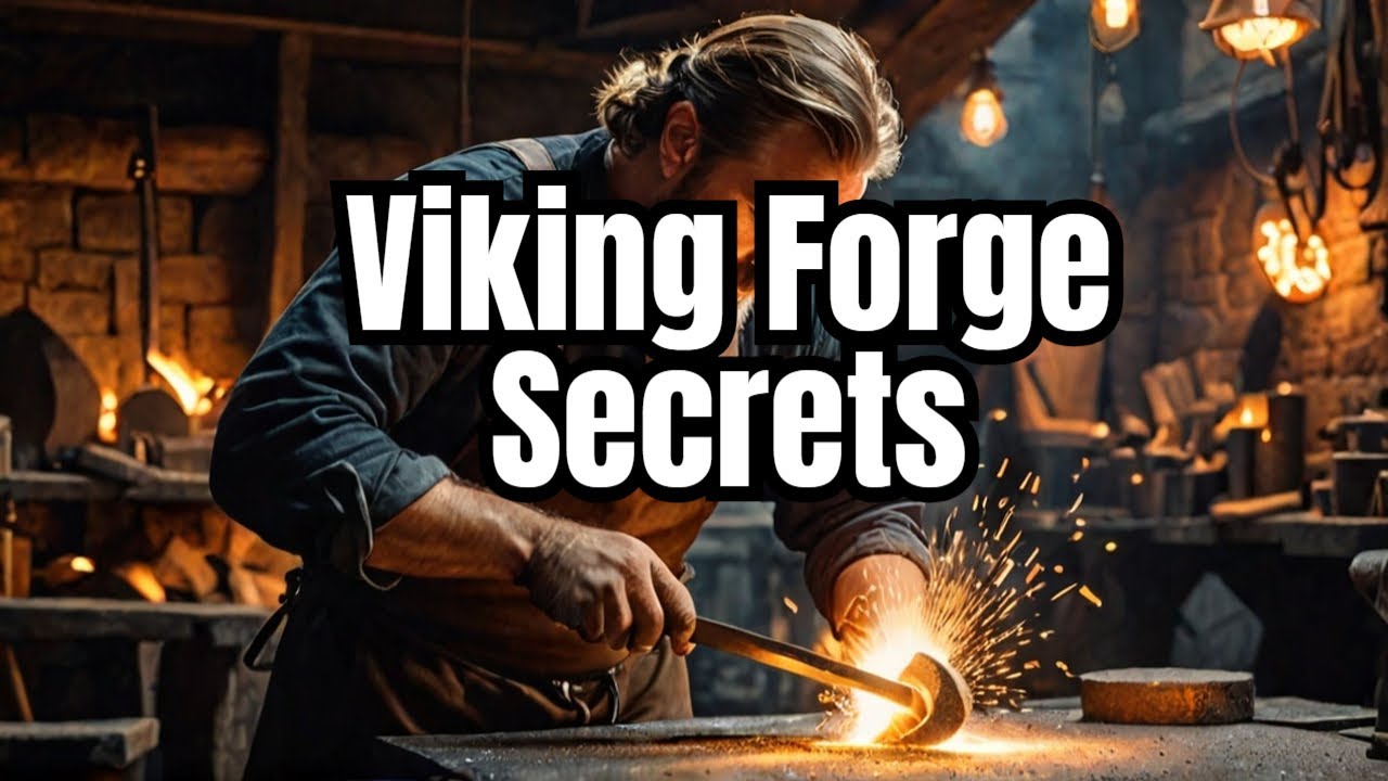 Canadian Viking blacksmith shows us his forge in Stockholm's hidden gem island!