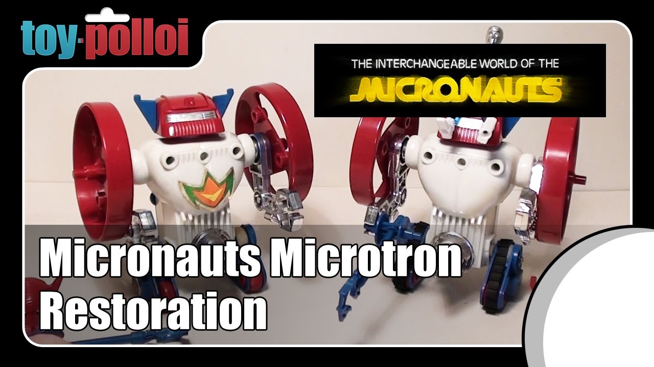 Vitnage Micronauts Microtron restoration - Toy Polloi