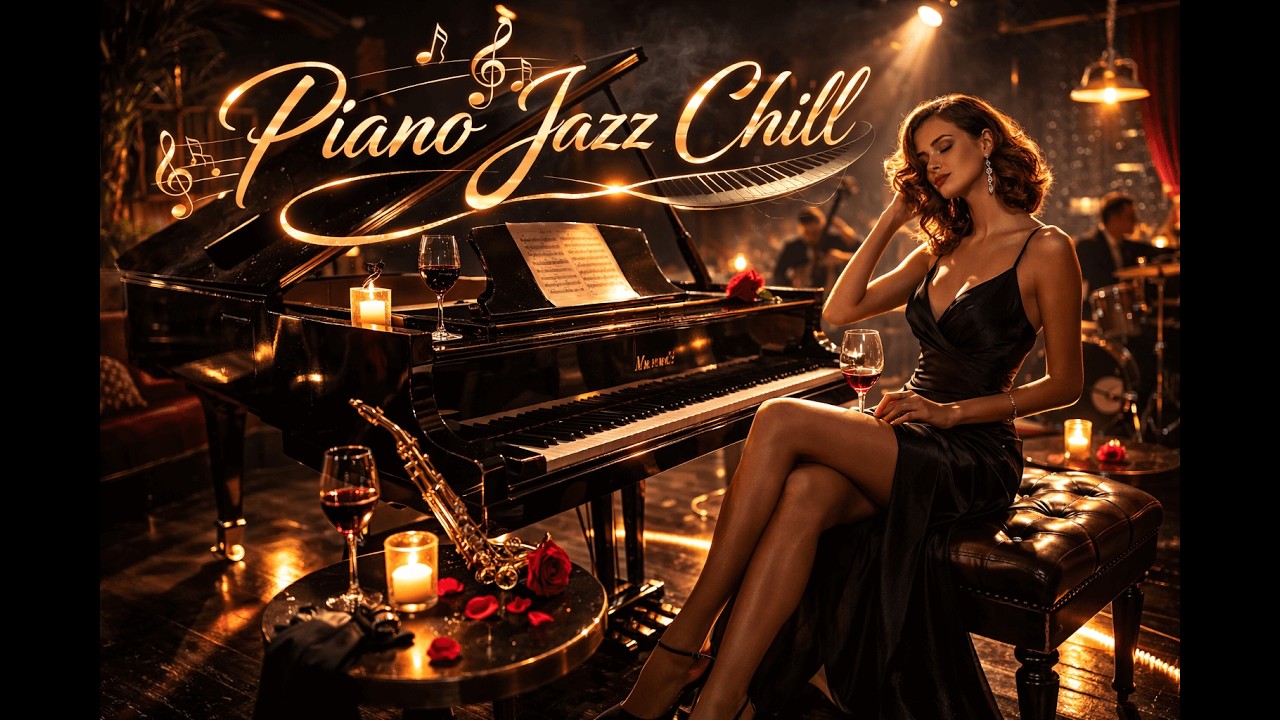 Piano Jazz Chill.Smooth Jazz Lounge Music for Relax & Focus. #PianoJazzChill #SmoothJazz #JazzLounge