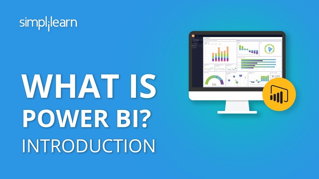 Что такое Power BI? | Введение в Power BI | Учебное пособие по Power BI для начинающих | Simplilearn