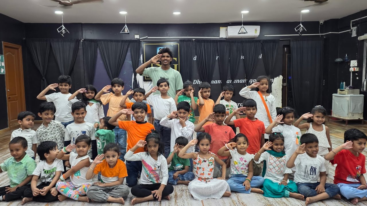 Republic day celebrations! Kids dance ! India wale! Nithesh Gupta ! Ng dance academy!