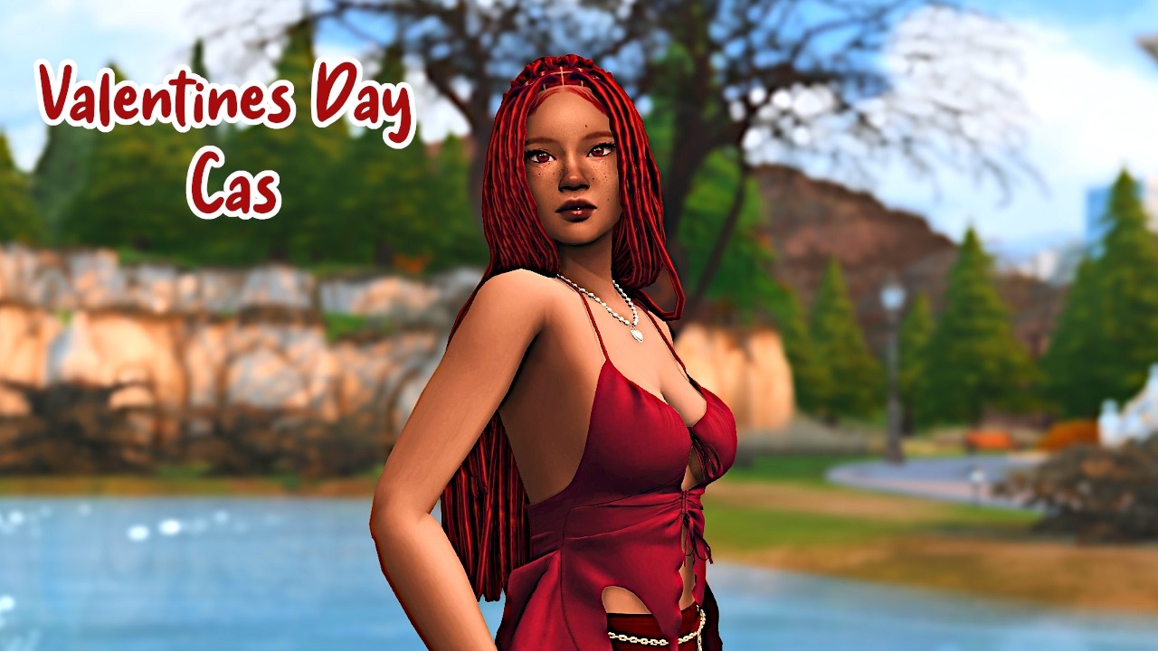Valentines Sim ❤️🌹| Sims 4 CAS