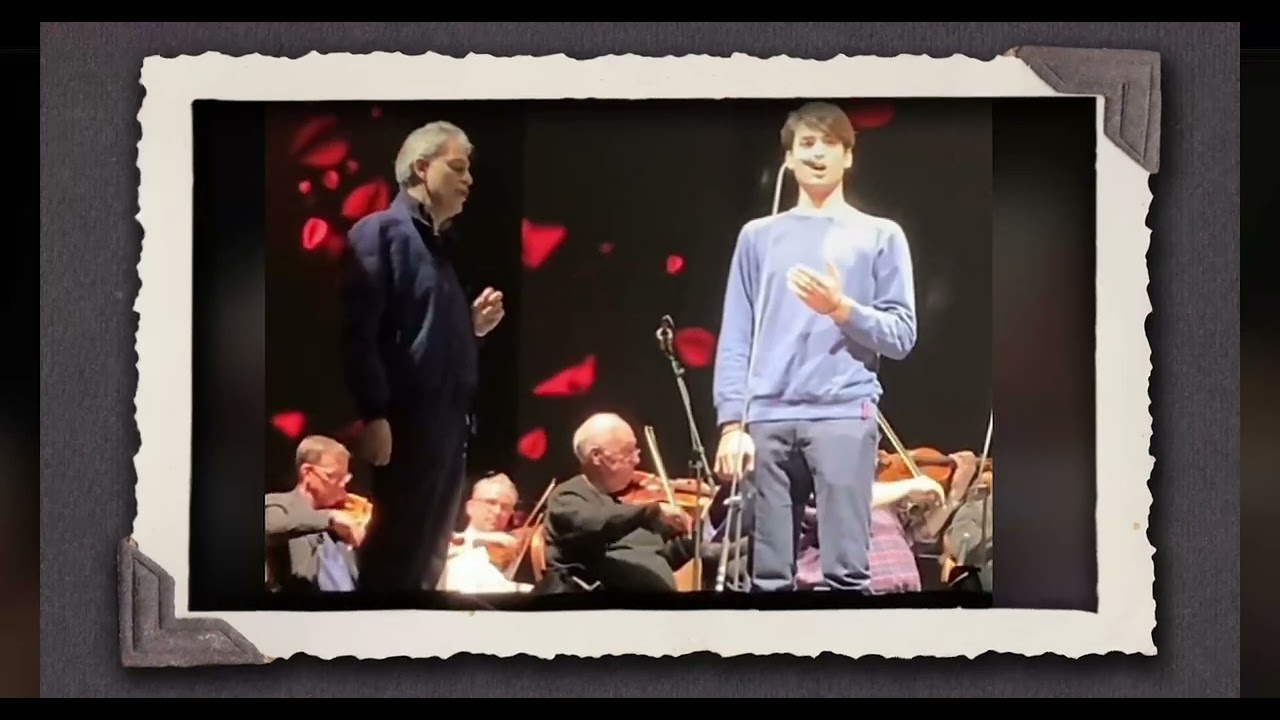 Andrea And Matteo Bocelli Soundcheck Hollywood Bowl
