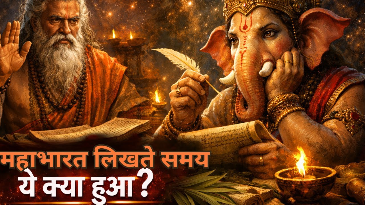 Mahabharat Likhte Waqt Kya-Kya Hua Tha? 😮 | Ved Vyas Aur Ganesh Ki 10 Unkahi Ghatnayein