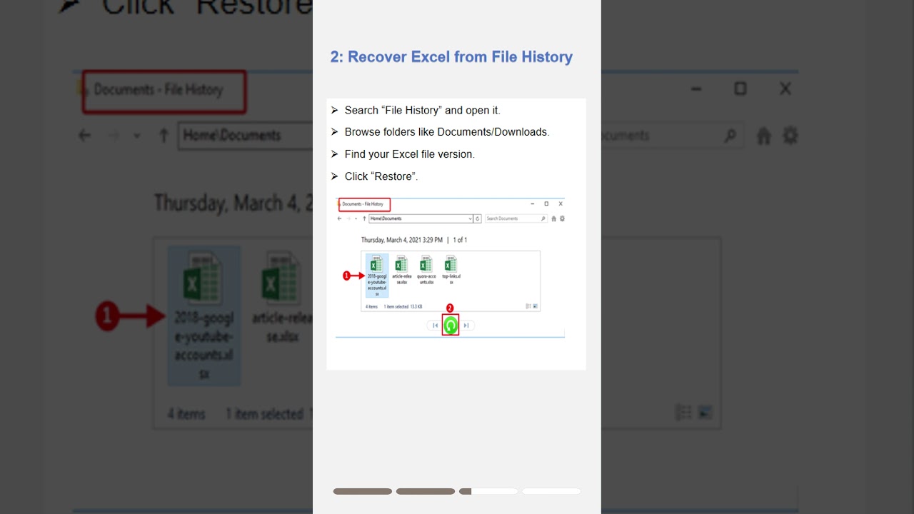 Deleted Excel File Not in Recycle Bin? Here&rsquo;s the Fix! #exceltips #microsoftexcel  #filerecovery