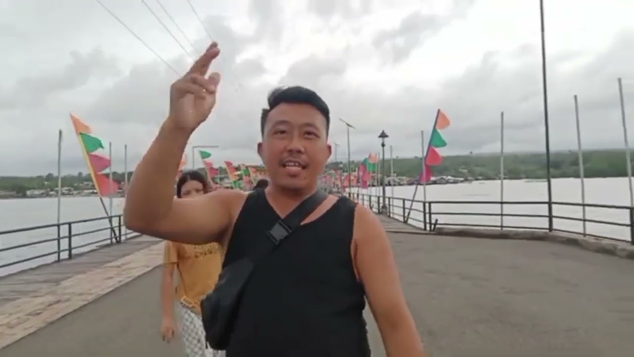 WELCOME TO THE LONGEST BOARD WALK AT KAUSWAGAN LANAO DEL NORTE
