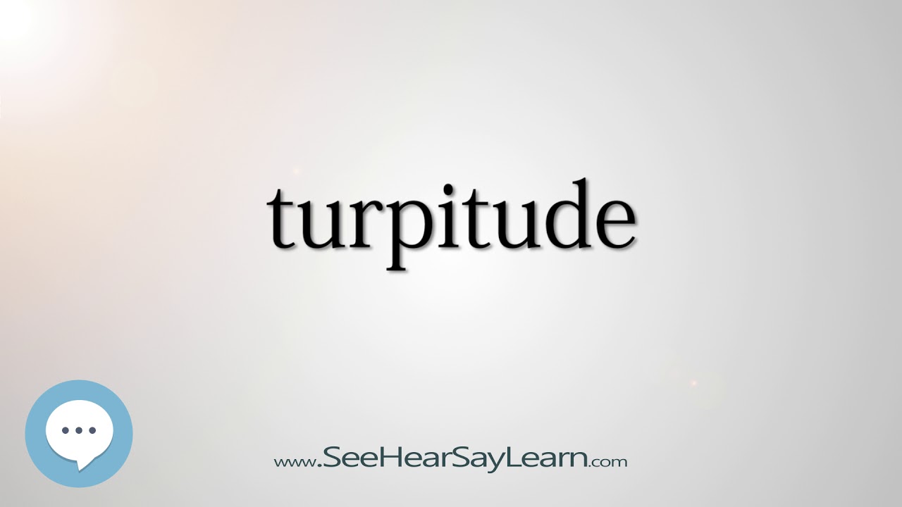 turpitude   330 Hard English Words with Definitions   SeeHearSayLearn 🔊