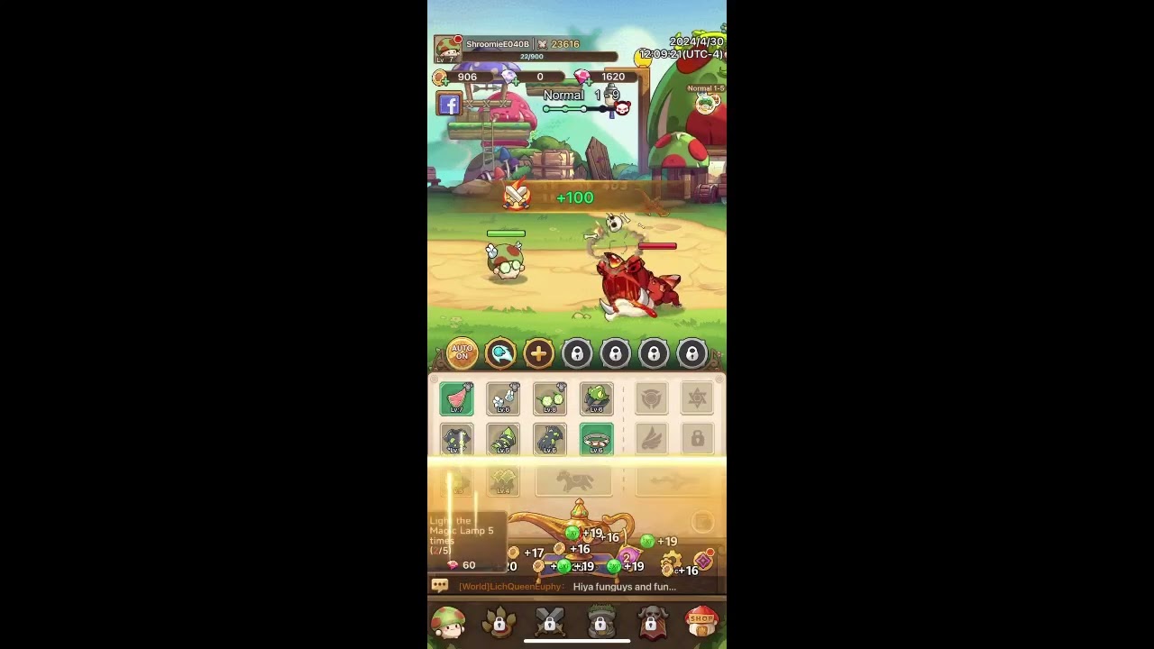 Legend of Mushroom (Idle RPG Mobile) - Gameplay Walkthrough Tutorial First Impressions