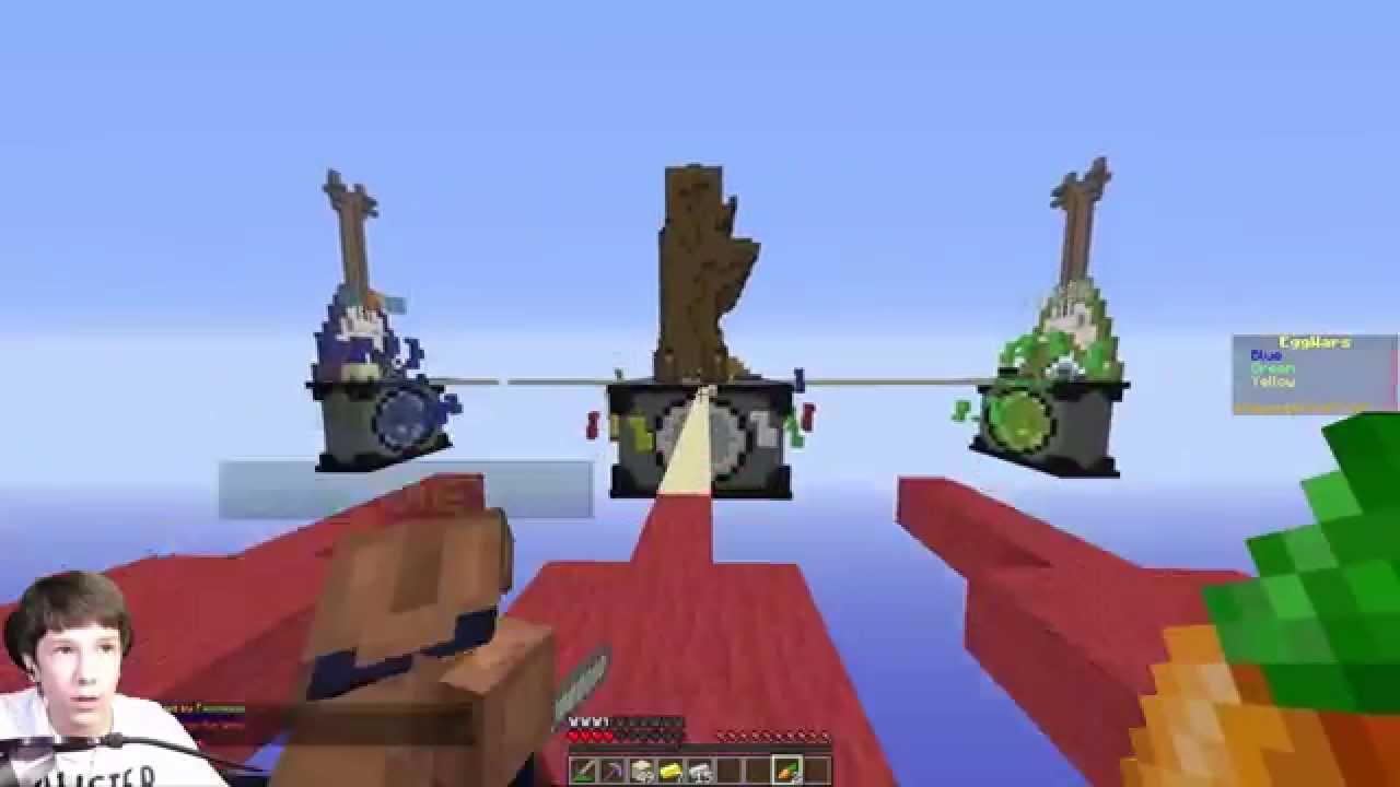 MineCraft Egg Wars | حرب البيض #13 | خمسة اقيام خورافية