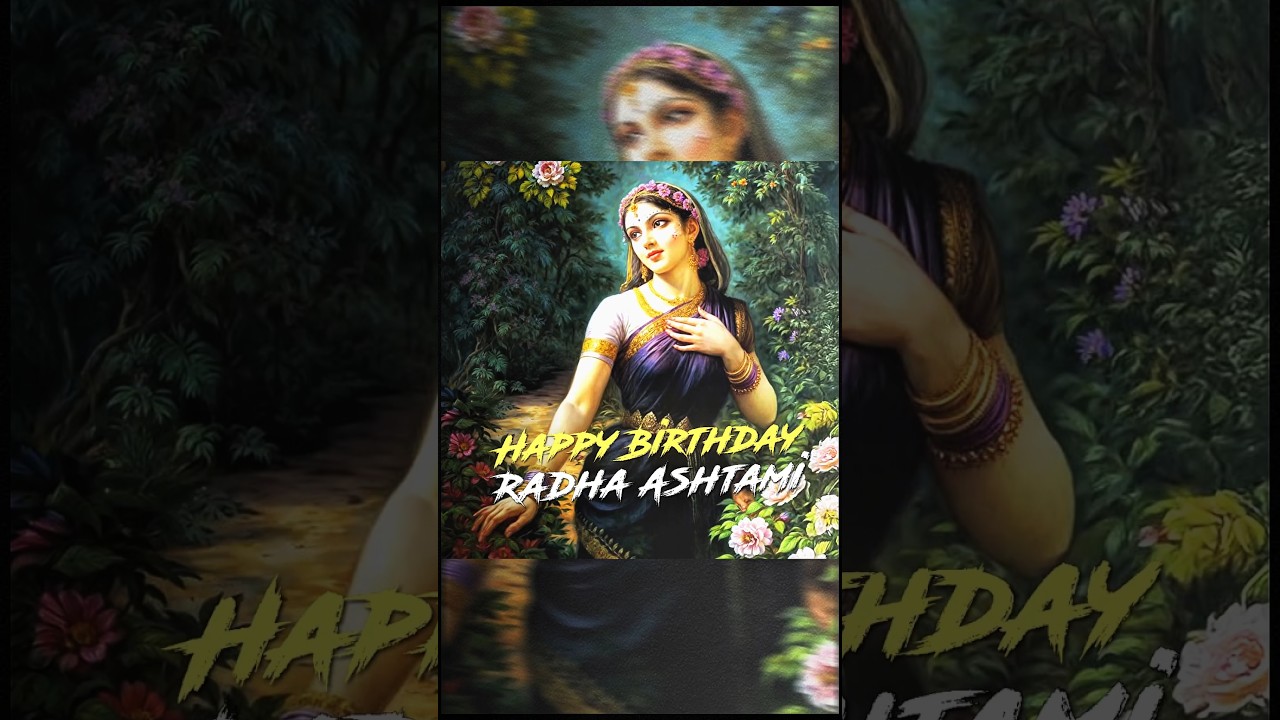 👉 Happy Birthday Radha Rani 🎉 | 