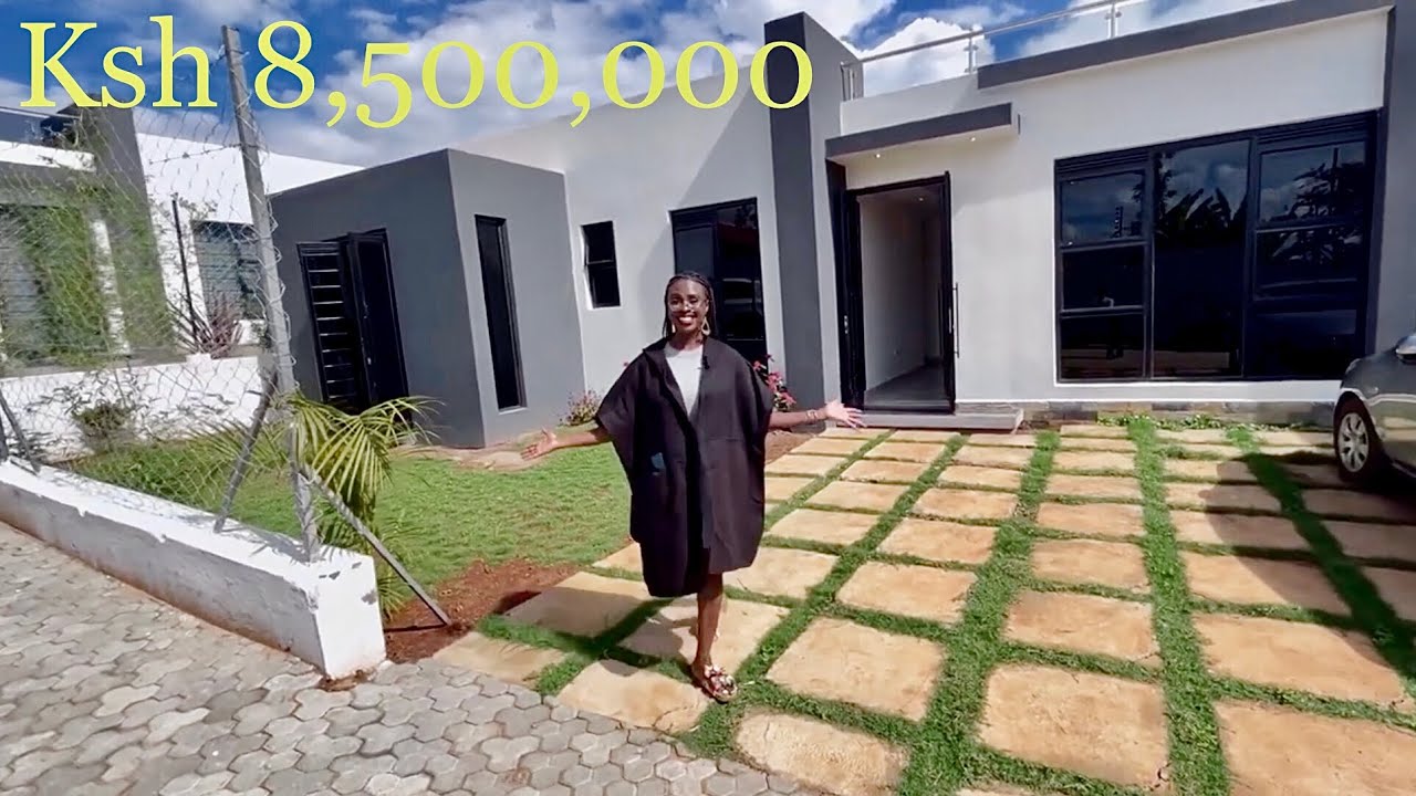 Inside Ksh 8,500,000 Million #flatroof #bungalow  in #ruiru #mugutha # Kenya SOLD OUT