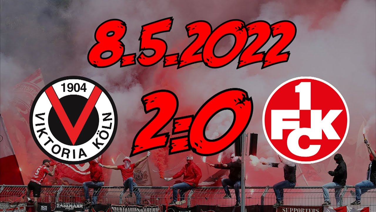 FC Viktoria Köln 2:0 1. FC Kaiserslautern - 8.5.2022 - Außer Sonnenbrand gab's nix zu holen...