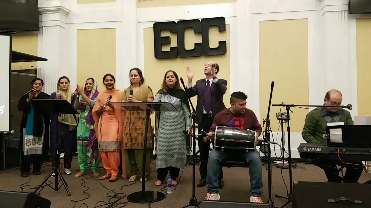 Hallelujah Stuti Mahima Yeshu .. Bethlehem Punjabi Church NY USA Last Sunday of 2018 service ..